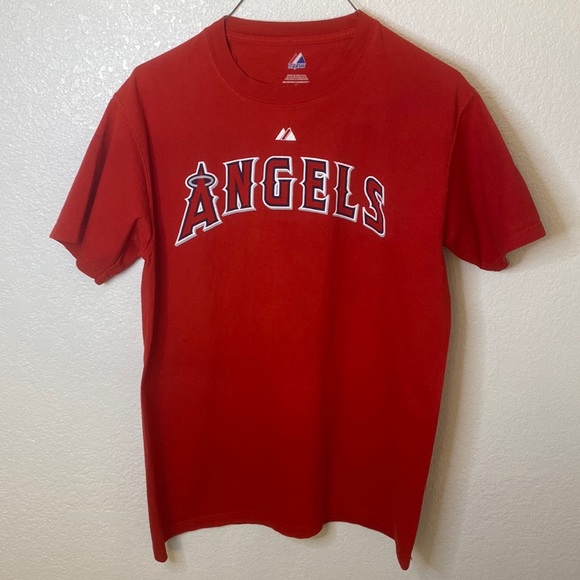 Medium, red, Angels MLB baseball Guerrero #27 shirt. - Picture 1 of 5